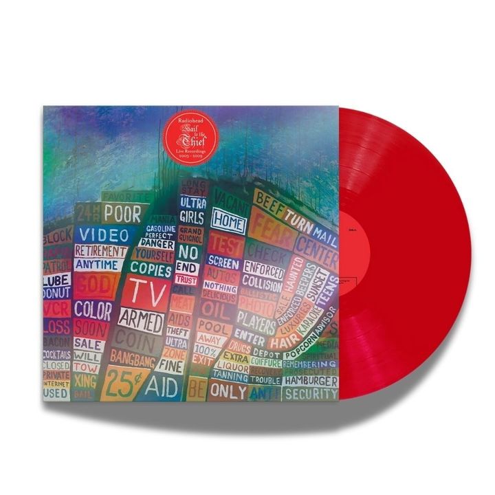 電台司令 Radiohead - Hail To The Thief (Live Recordings 2003-2009) 【Indie 獨家版】 (黑膠唱片 LP) 封面