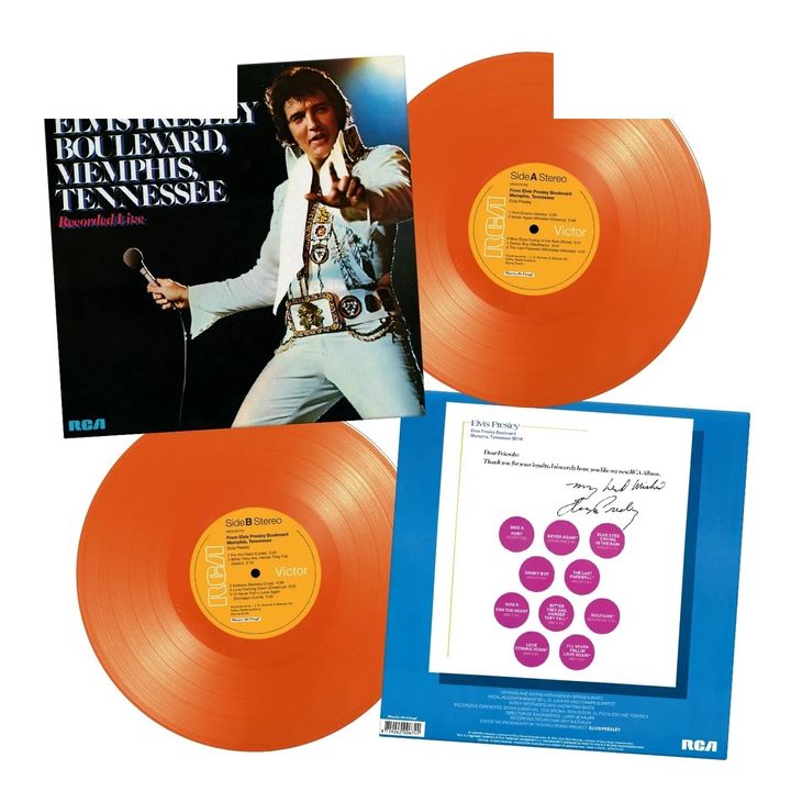 貓王 ELVIS PRESLEY - From Elvis Presley Blvd Memphis, TN （黑膠唱片 LP） 內頁 1