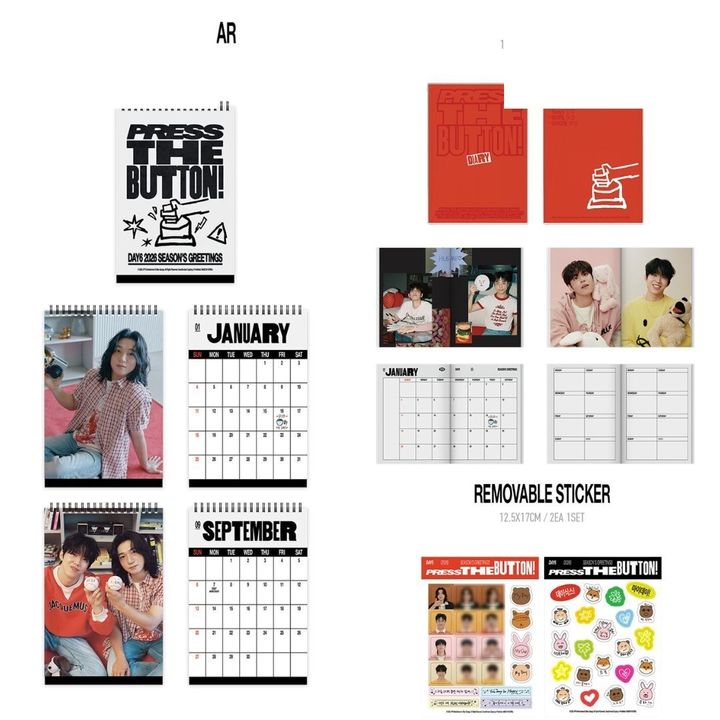DAY6 - 2026 Season Greetings 【2026 年曆】（官方周邊） 內頁 1