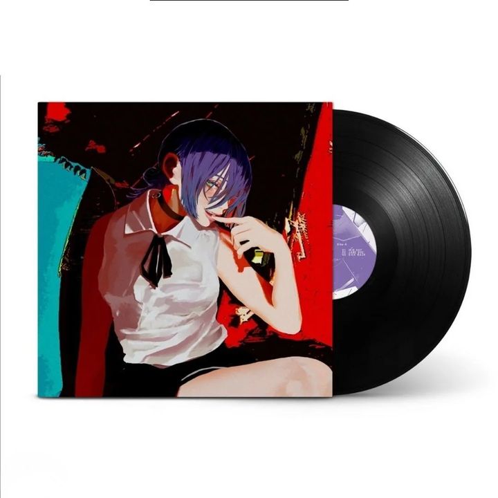 米津玄師 Kenshi Yonezu / 鏈鋸人 - Iris Out / Jane Doe【美國進口】 【蕾賽篇：主題曲｜收錄 Kick Back｜45 轉黑膠｜ft. 宇多田光】 (黑膠唱片 LP) 封面
