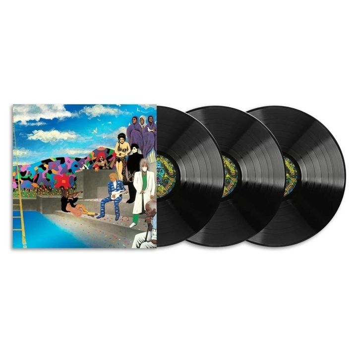 Prince And The Revolution - Around The World In A Day 【高級版】 (黑膠唱片 3LP) 封面