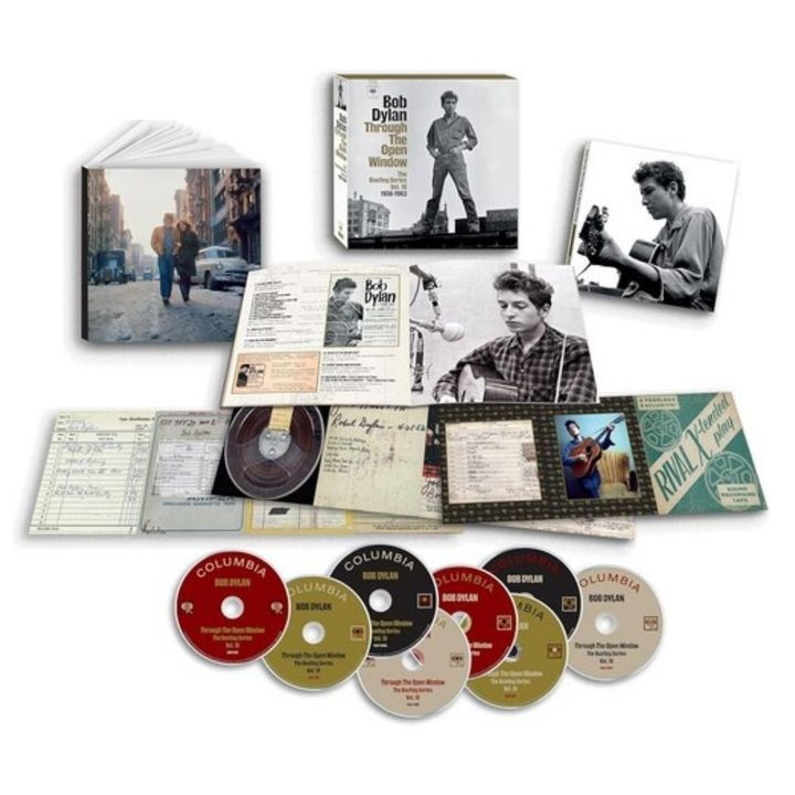Bob Dylan - The Bootleg Series Vol. 18: Through The Open Window, 1956-1963【豪華版】 (8CD) 封面