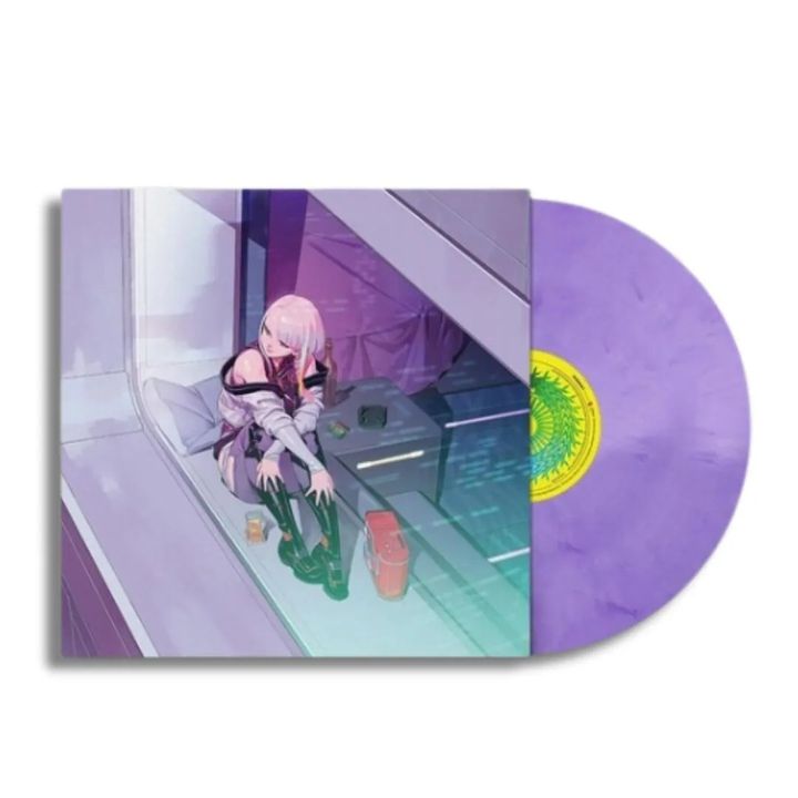 電馭叛客：邊緣行者 Cyberpunk: Edgerunners（紫色彩膠｜黑膠唱片 LP） 封面