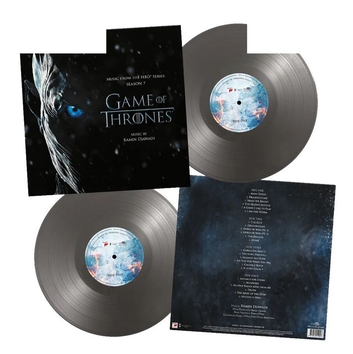 權力遊戲 Game of Thrones 第七季 原聲帶 【銀色彩膠｜全球限量750張】（黑膠唱片 2LP） 內頁 1