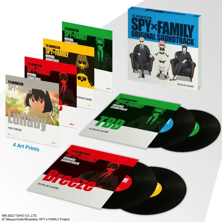間諜家家酒 SPY×FAMILY（精裝版｜4LP｜黑膠唱片 LP） 內頁 1