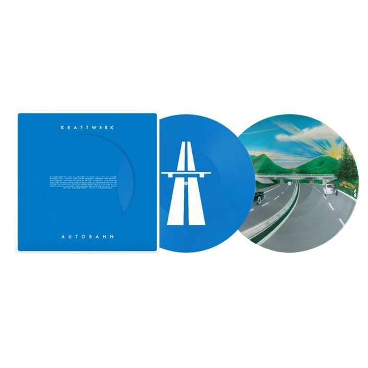 Kraftwerk - Autobahn 【首度推出圖膠｜德國電子樂先驅】（黑膠唱片 LP） 封面