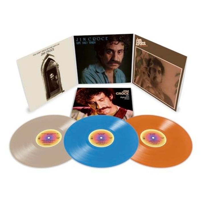 Jim Croce - The Definitive Croce【彩膠｜曾獲葛萊美提名】（黑膠唱片 3LP） 封面
