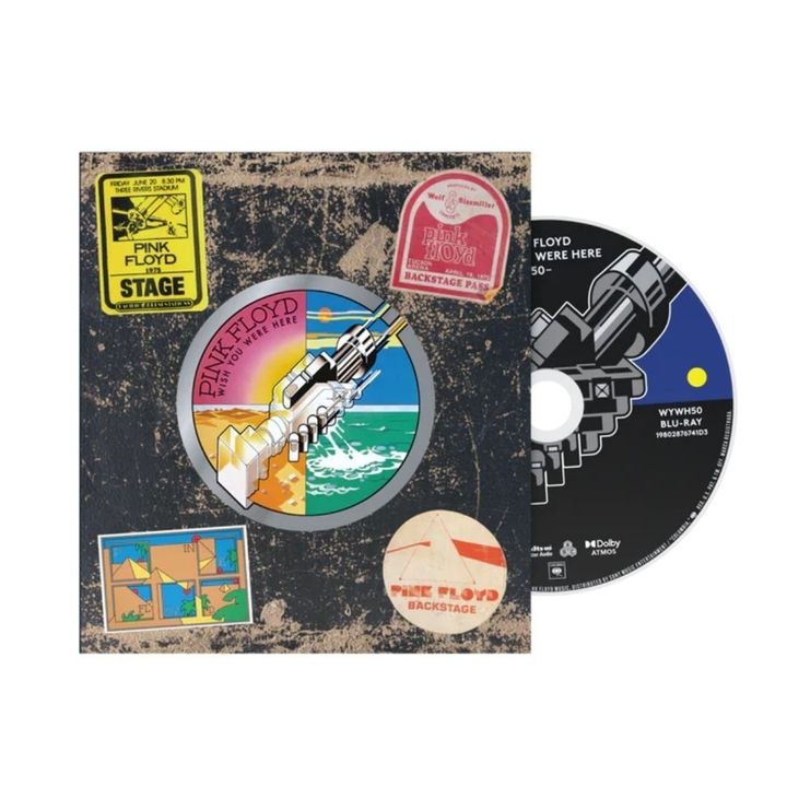 Pink Floyd - Wish You Were Here 【50 週年紀念版】（藍光 Blue Ray） 封面