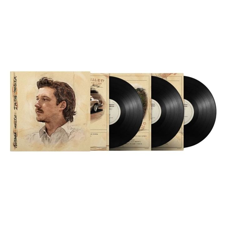 Morgan Wallen - I’m The Problem 【 Billboard 200 空降 #1】（黑膠唱片 3LP） 封面