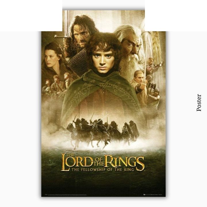 魔戒：首部曲 Lord of the Ring 美國進口 海報【Reprinted】 封面