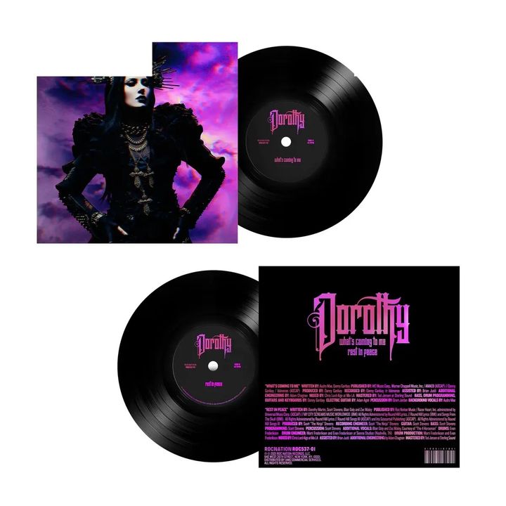 DOROTHY - What's Coming To Me / Rest In Peace（黑膠唱片 LP） 封面