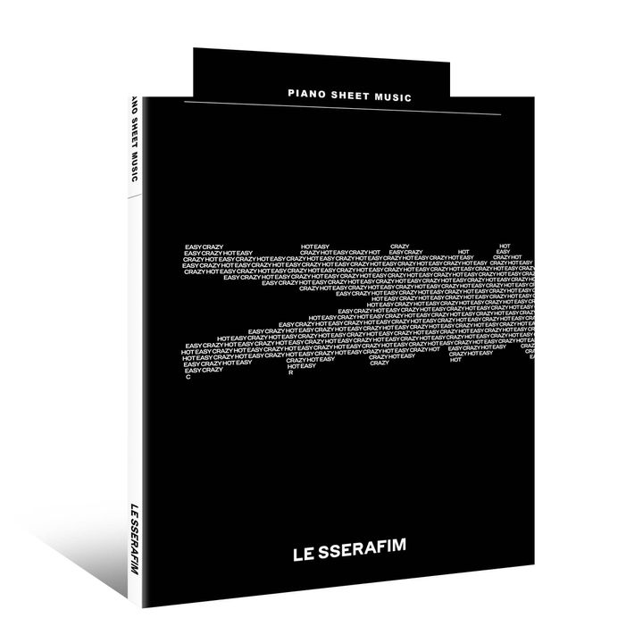 Piano Sheet Music：Le Sserafim【鋼琴琴譜】（官方周邊） 封面