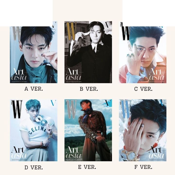 W 2025 9月號 封面人物：V【BTS】（韓國雜誌） 封面