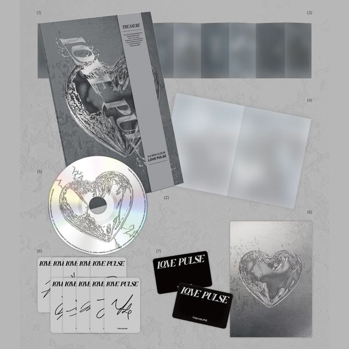 Treasure - 迷你三輯：Love Pulse【Photobook 版】（CD） 內頁 1