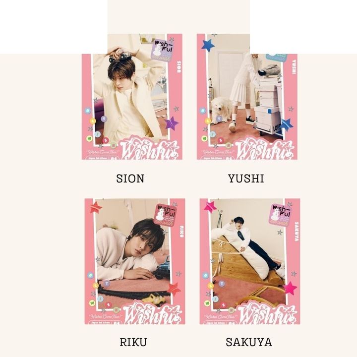 NCT WISH - 日專正規一輯：Wishful【日版｜初回生産限定盤】（CD） 封面