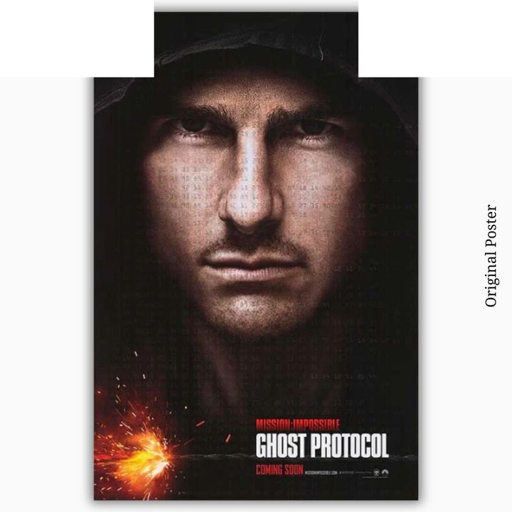 【私訊客服詢問】不可能的任務 : 鬼影行動 Mission Impossible - Ghost Protocol Original 原版海報 【收藏品】 封面