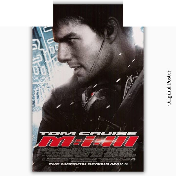 【私訊客服詢問】不可能的任務 3 Mission Impossible 3 Original 原版海報 【收藏品】 封面