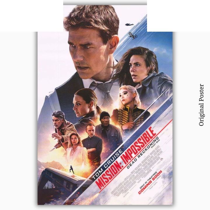 【私訊客服詢問】不可能的任務 最終清算 Mission: Impossible - Dead Reckoning Original 原版海報 【收藏品】 封面