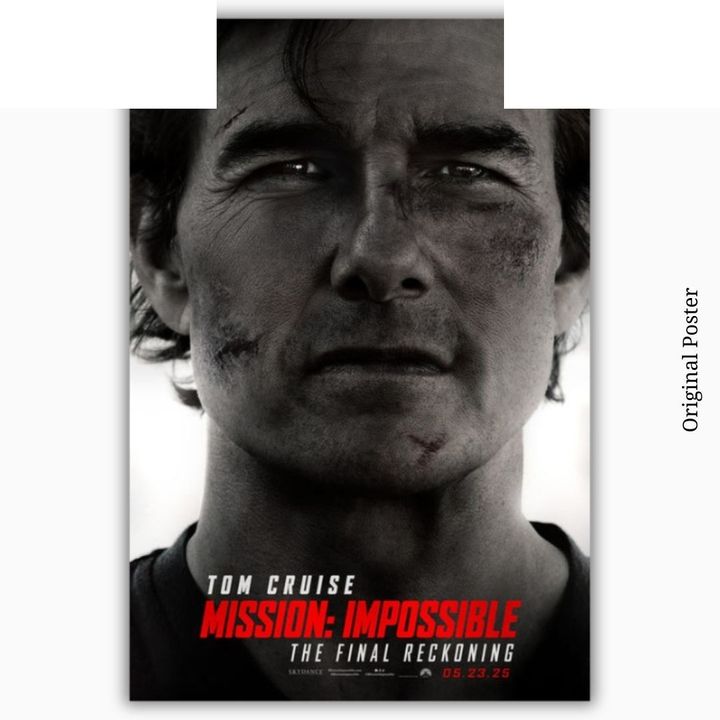 不可能的任務 最終清算 Mission Impossible - Final Reckoning Original 原版海報 【收藏品】 封面