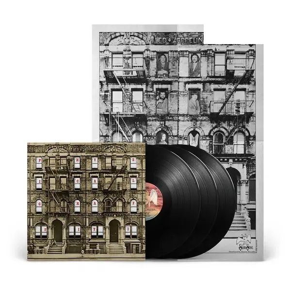 Led Zeppelin - Physical Graffiti 【豪華版｜50週年紀念】 (黑膠唱片 3LP) 封面