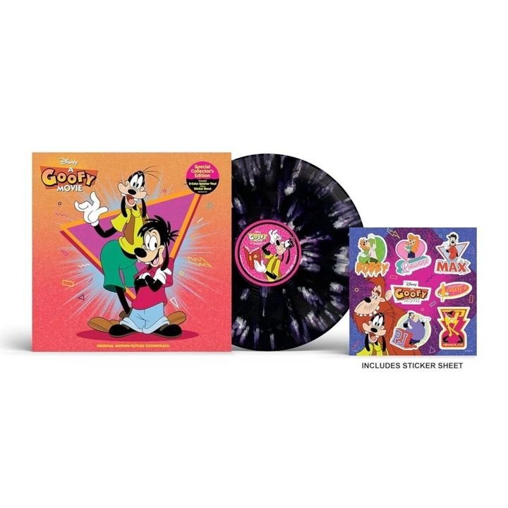高飛電影 A Goofy Movie 原聲帶【限量】 (黑膠唱片 LP) 封面