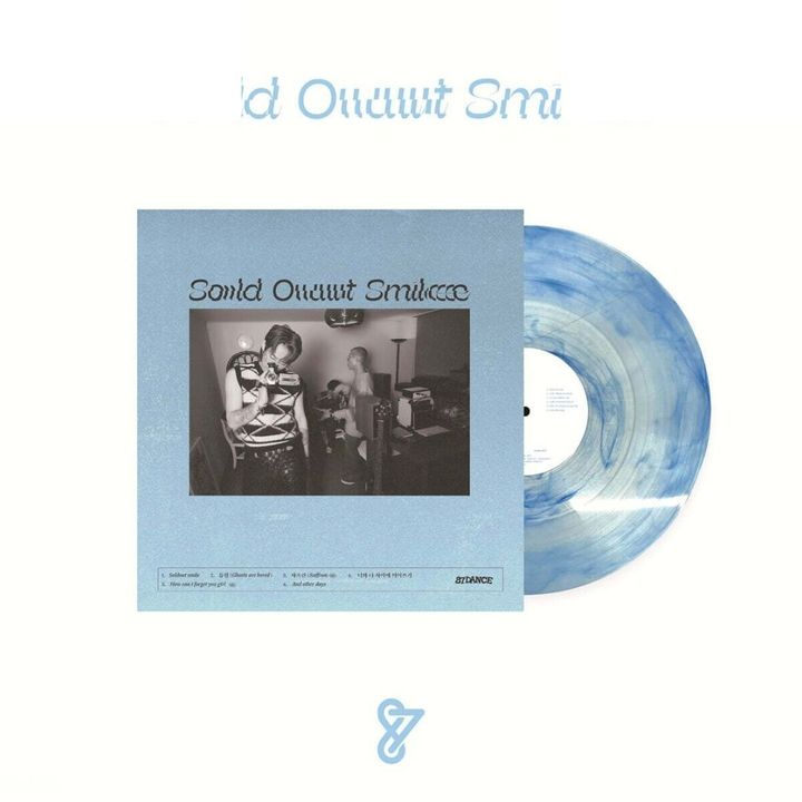 87dance - Soldout Smile 【藍色大理石膠】（黑膠唱片 LP） 封面