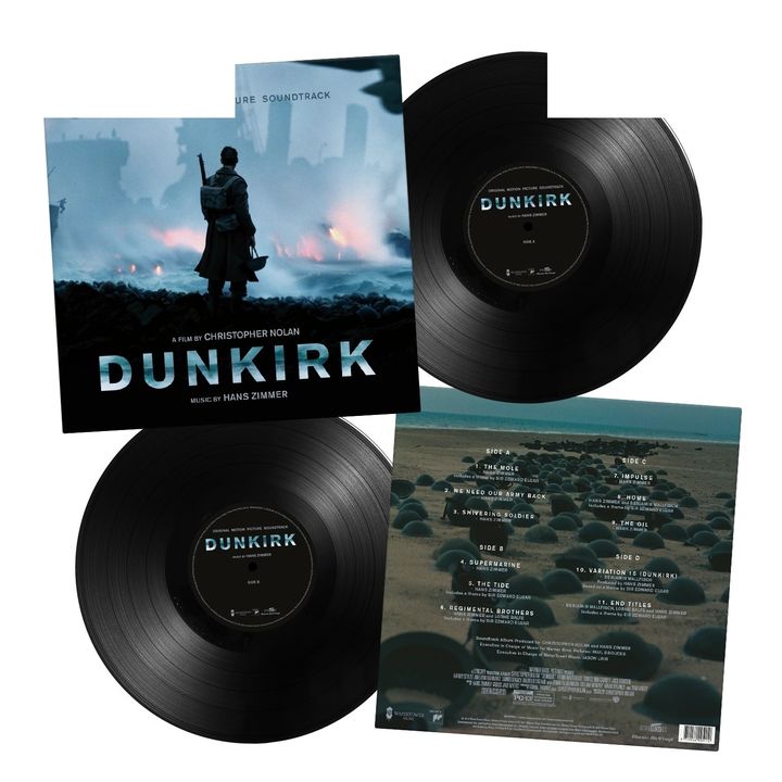 Hans Zimmer - 敦克爾克 Dunkirk 原聲帶（黑膠唱片 2LP） 封面