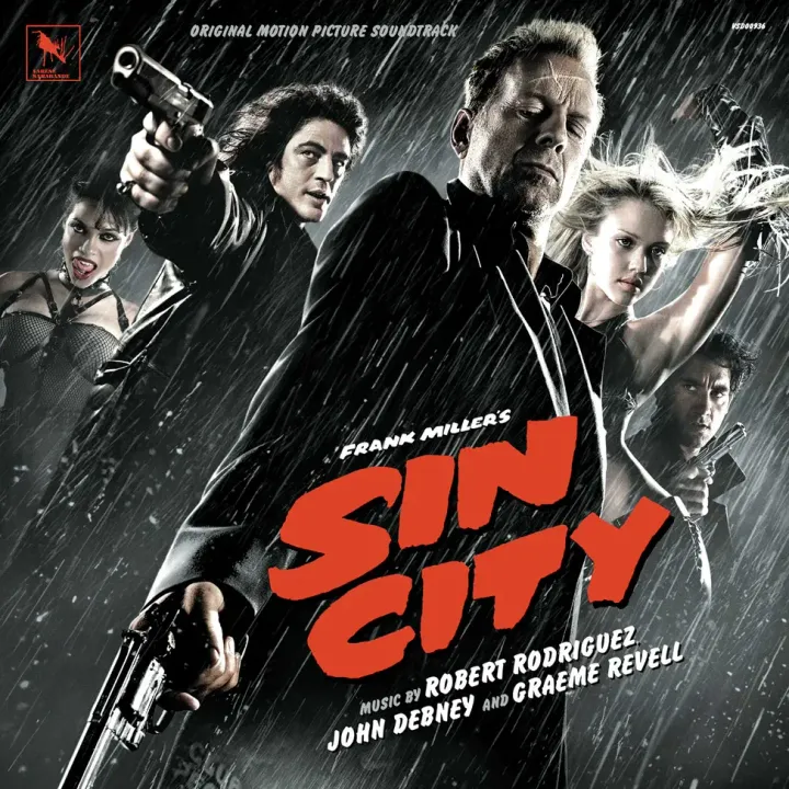 Sin City 電影原聲帶 【半透明紅色彩膠】（黑膠唱片 LP） 內頁 1