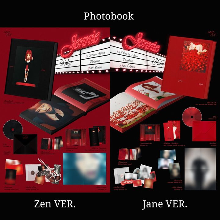 【預購限時補貨】JENNIE (BLACKPINK) - 正規一輯: Ruby（Photobook 版｜Digipack 版｜CD） 內頁 1