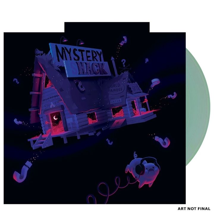 Lofi : 羅菲：怪誕小鎮 Gravity Falls 【限量彩膠】 (黑膠唱片 LP) 封面