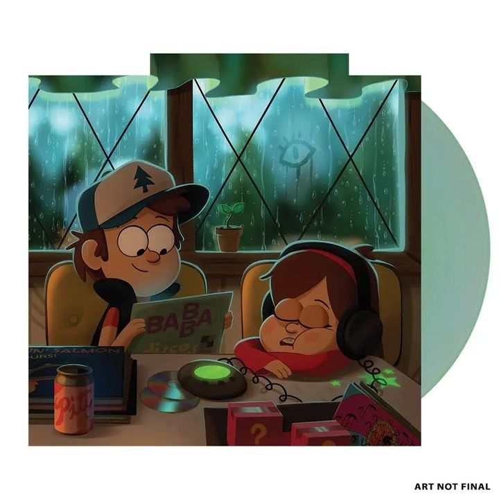 Lofi : 羅菲：怪誕小鎮 Gravity Falls 【限量彩膠】 (黑膠唱片 LP) 內頁 1