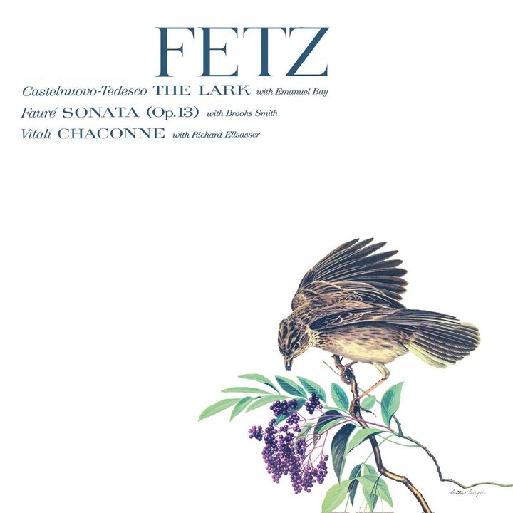 Jascha Heifetz - The Lark（黑膠唱片 LP） 封面