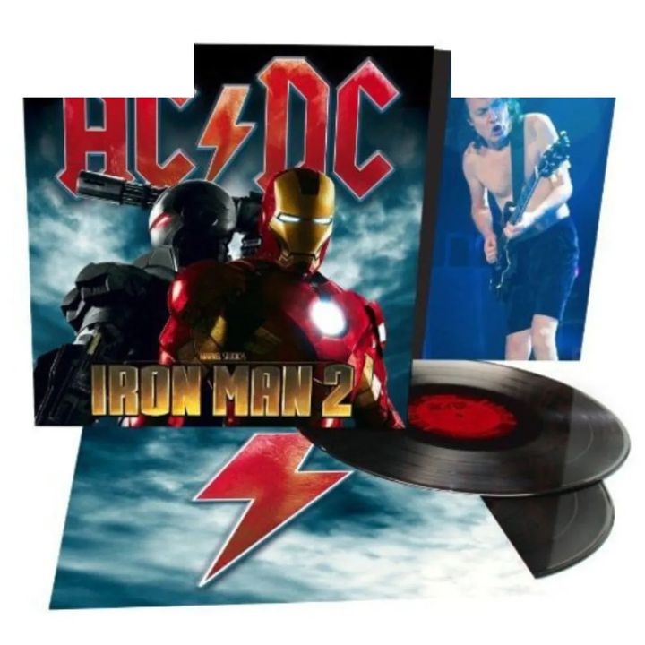 AC/DC - 鋼鐵人 Iron Man 2（黑膠唱片 2LP） 封面