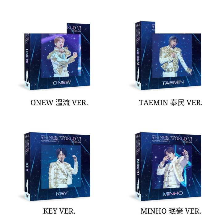 SHINee - WORLD VI PERFECT ILLUMINATION : SHINee'S BACK（DVD） 封面