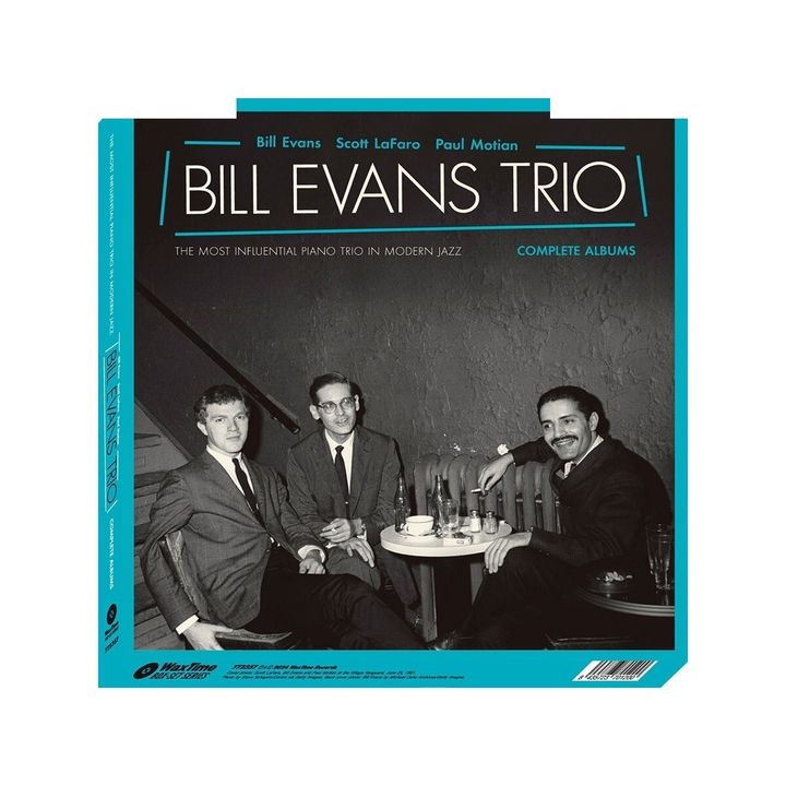 Bill Evans Trio & Scott Lafaro & Paul Motian - The Most Influential Piano Trio In Modern Jazz（黑膠唱片 4LP） 封面