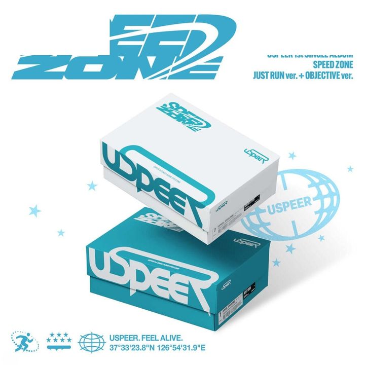 USPEER - 單曲一輯: Speed Zone【Photobook版】（CD） 封面