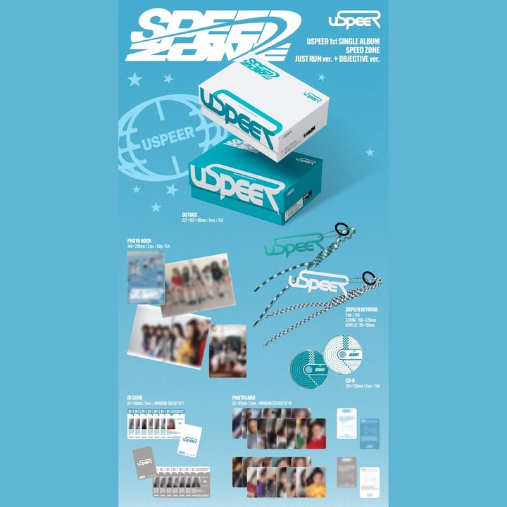 USPEER - 單曲一輯: Speed Zone【Photobook版】（CD） 內頁 1