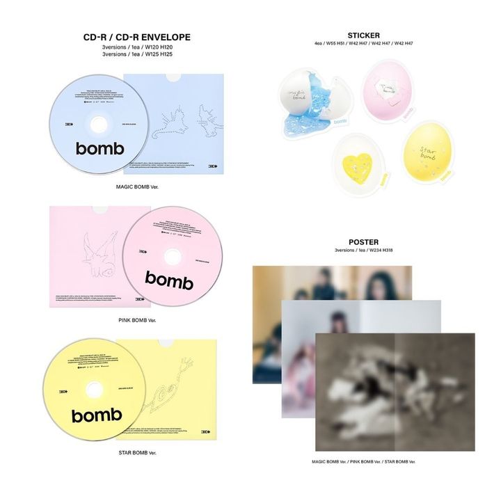 【限時預購補貨】ILLIT - 迷你三輯: Bomb【Photobook 版】（CD） 內頁 1