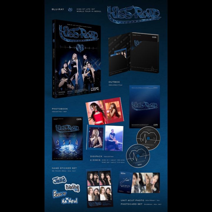KISS OF LIFE - 2024 世巡演場會: KISS ROAD IN SEOUL（Blu-Ray） 內頁 1