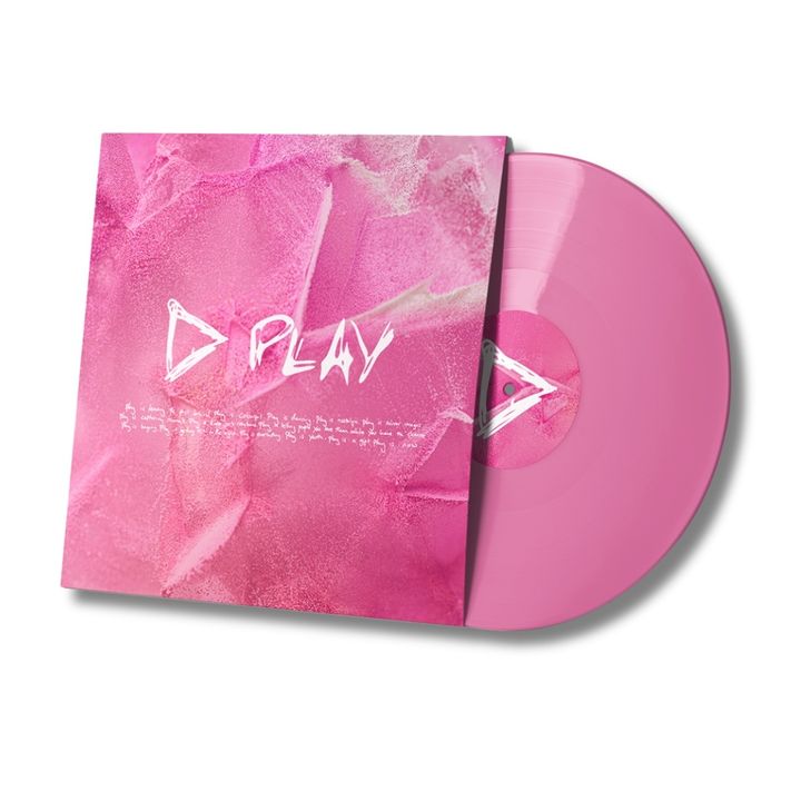 紅髮艾德 Ed Sheeran - Play【不透明粉色彩膠】（黑膠唱片 LP） 封面
