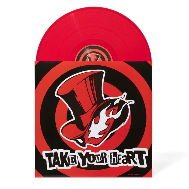 女神異聞錄 5 Persona 5 Megamix by Atlus Sound Team 【紅色彩膠】 （黑膠唱片 LP） 內頁 1