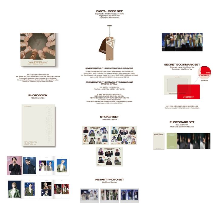 SEVENTEEN - 世界巡迴: Right There（數位碼｜官方周邊） 內頁 1