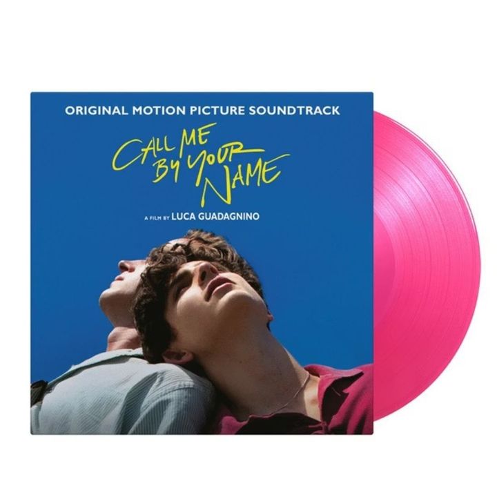 以你的名字呼喚我 Call Me By Your Name 【粉色彩膠】 （黑膠唱片 LP） 封面