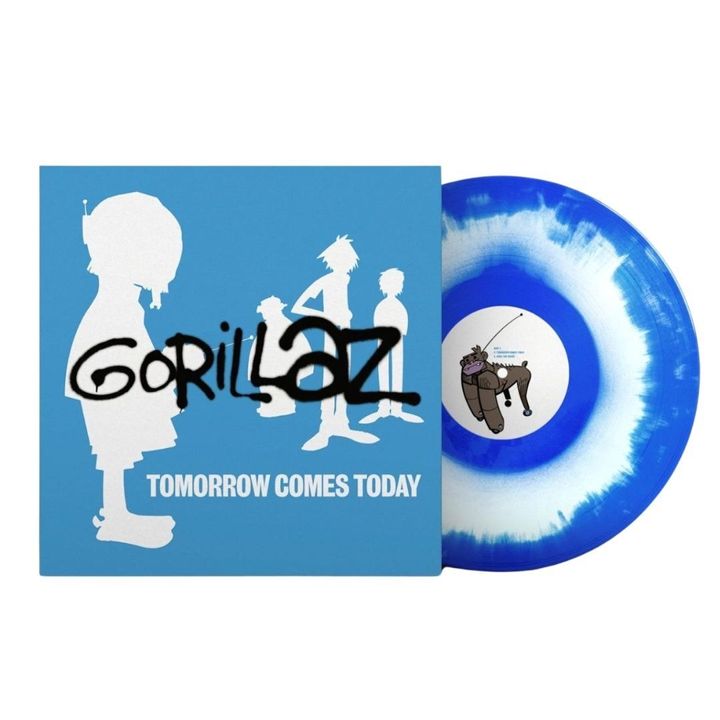 Gorillaz - Tomorrow Comes Today EP 【潑墨彩膠】（黑膠唱片 LP） 封面