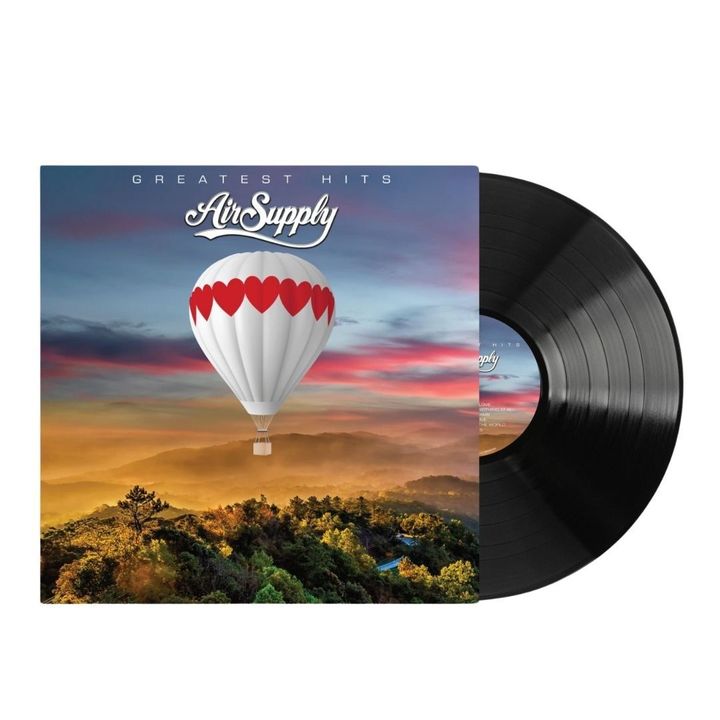 空中補給 Air Supply - Air Supply 50 週年金選合輯 經典必收（黑膠唱片 LP） 封面
