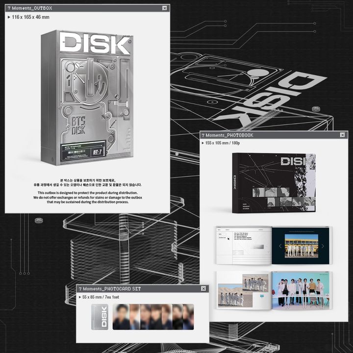 BTS 防彈少年團 - 7 Moments（回憶錄｜官方周邊） 內頁 1