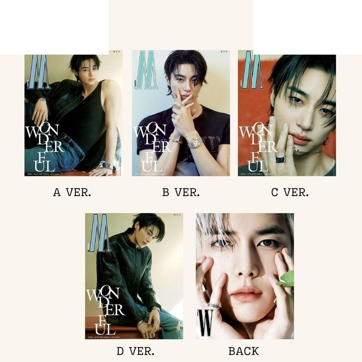 W KOREA 2025 4月號 封面人物：Byeon Woo Seok 邊佑錫（韓國雜誌） 封面