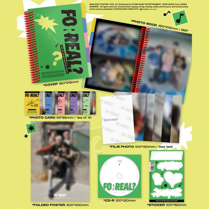 TNX - 迷你四輯: For Real?（CD） 內頁 1
