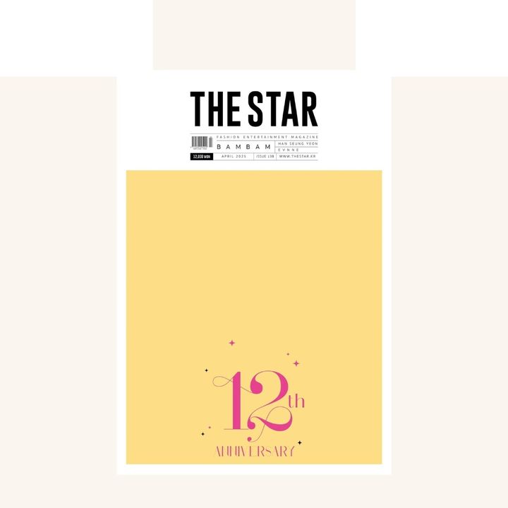 THE STAR 2025 4月號 封面人物：GOT 7 BAMBAM（韓國雜誌） 封面