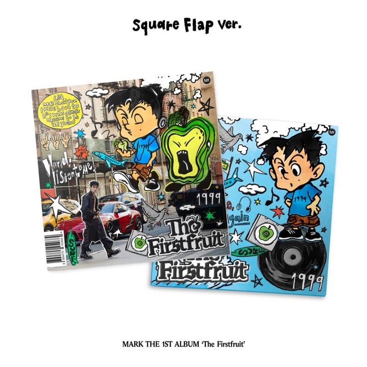 【限時補貨預購】李敏亨 MARK (NCT) - 正規一輯: The Firstfruit【Square Flap 版】（CD） 封面